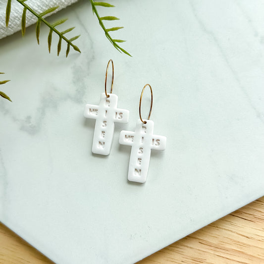 “He Is Risen” Crosses