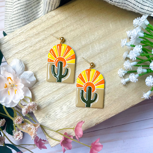 Sunset Cacti