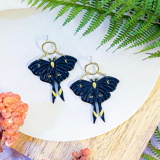 Luna Moths in Black